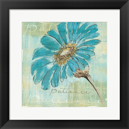 Framed Spa Daisies II Print