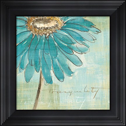 Framed Spa Daisies III Print