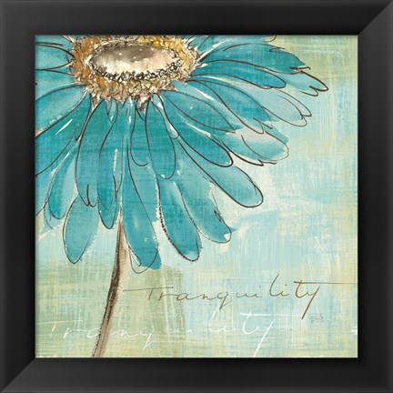 Framed Spa Daisies III Print