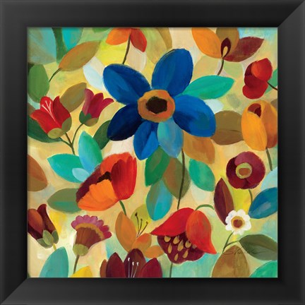 Framed Summer Floral II Print