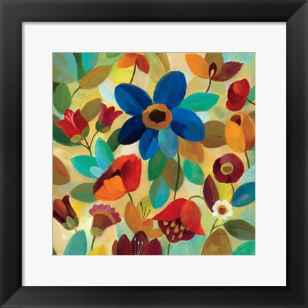 Framed Summer Floral II Print