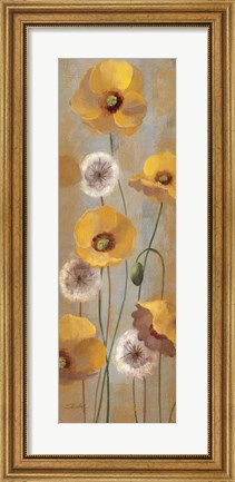 Framed Spring Poppies I Print