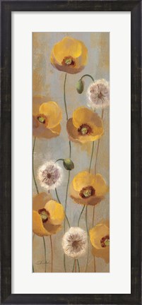 Framed Spring Poppies II Print