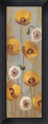 Framed Spring Poppies II Print