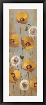 Framed Spring Poppies II Print