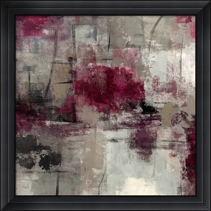 Framed Stone Gardens III Print