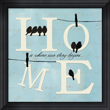Framed Well Said II Print
