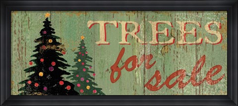 Framed Trees for Sale Print