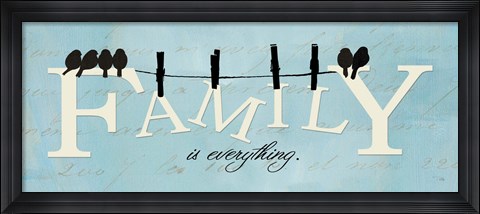 Framed Well Said II Print
