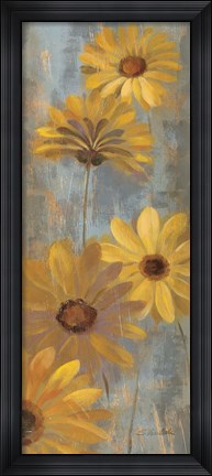 Framed Yellow Gerberas II Print