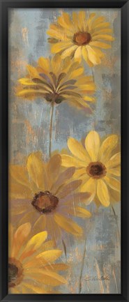 Framed Yellow Gerberas II Print