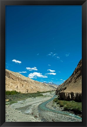 Framed Markha Valley, India Print