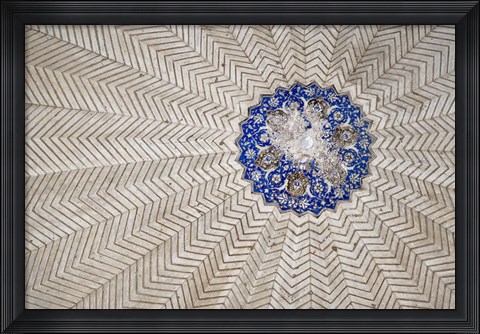 Framed Architectural details, Humayun&#39;s Tomb, Nizamuddin, India Print