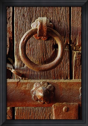 Framed Doorway to Humayun&#39;s Tomb, Nizamuddin, India Print