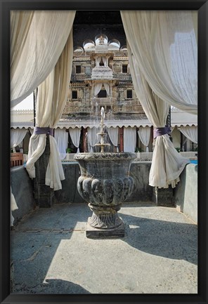 Framed Jag Mindar Palace, Lake Pichola, Udaipur, India Print