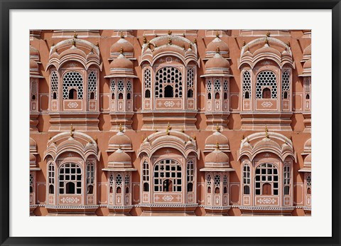Framed Palace of the Winds, Jaipur, India Print
