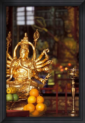 Framed Ten Thousand Buddhas Monastery, Hong Kong Print