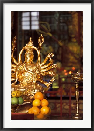 Framed Ten Thousand Buddhas Monastery, Hong Kong Print