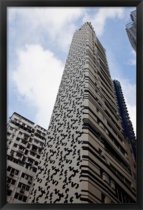 Framed Building, Hong Kong, China Print