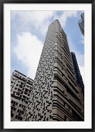 Framed Building, Hong Kong, China Print