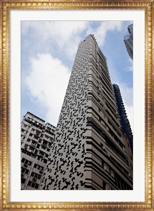 Framed Building, Hong Kong, China Print