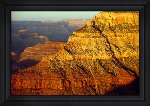 Framed Grand Canyon National Park, Arizona (close-up) Print