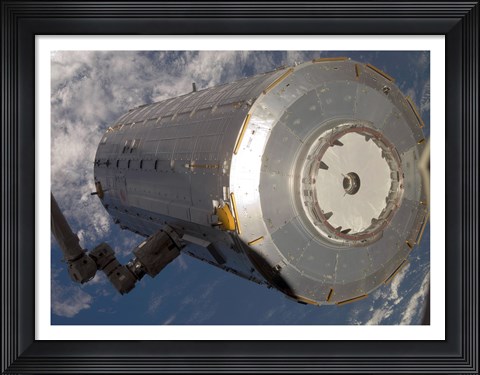 Framed Kibo Japanese Pressurized Module Print