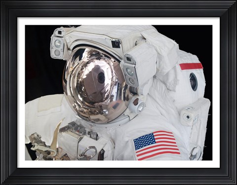 Framed Astronaut on STS-124 Mission Print