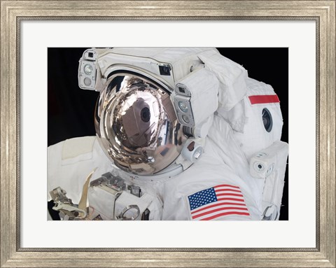 Framed Astronaut on STS-124 Mission Print