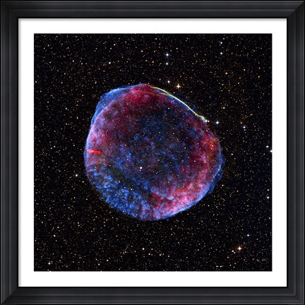 Framed Supernova Remnant Print