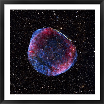 Framed Supernova Remnant Print