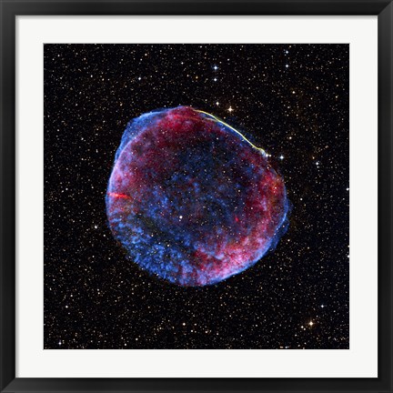 Framed Supernova Remnant Print