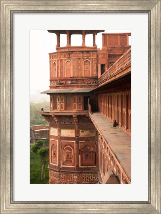 Framed Agra Fort, Agra, Uttar Pradesh, India Print