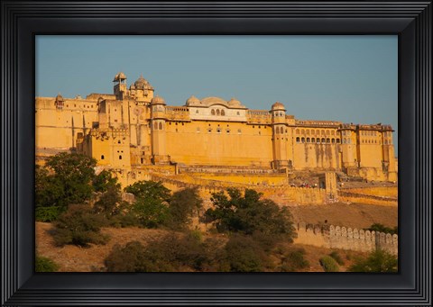 Framed Amber Fort, Jaipur, Rajasthan, India Print