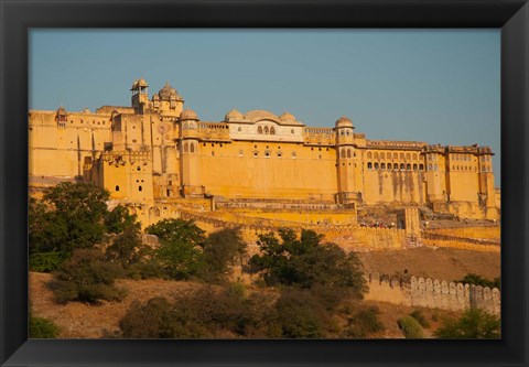 Framed Amber Fort, Jaipur, Rajasthan, India Print