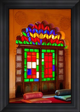 Framed Mehrangarh Fort, Jodhpur, Rajasthan, India Print
