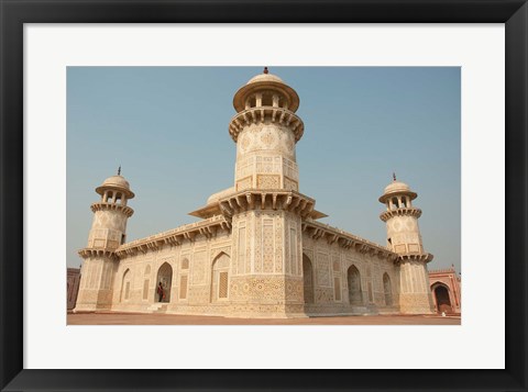 Framed Tomb of Itimad-ud-Daulah Baby Taj, Agra, Uttar Pradesh, India Print