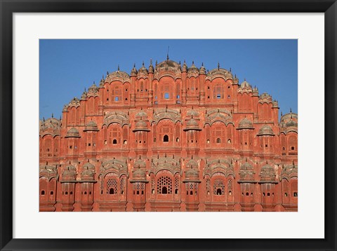 Framed Hawa Mahal (Palace of the Winds), Rajasthan, India Print