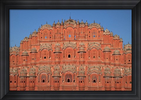Framed Hawa Mahal (Palace of the Winds), Rajasthan, India Print
