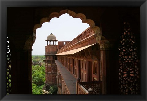 Framed Architecture of Agra Fort, India Print