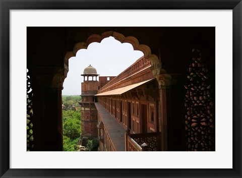 Framed Architecture of Agra Fort, India Print