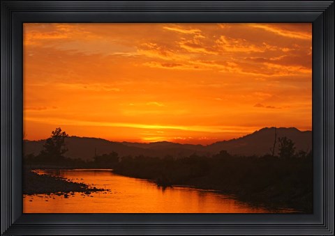 Framed Sunset Print