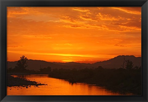 Framed Sunset Print