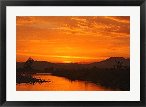 Framed Sunset Print