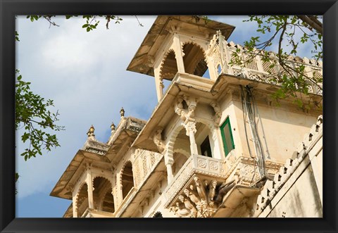 Framed City Palace, Udaipur, Rajasthan, India Print