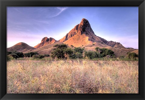 Framed Landscape of Padar Island, Komodo National Park, Indonesia Print