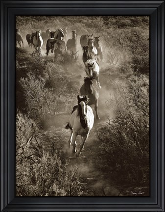 Framed Poetry in Motion Print