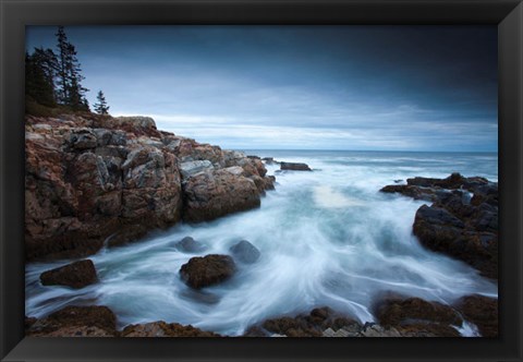 Framed Dawn in Acadia Print