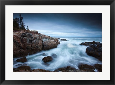 Framed Dawn in Acadia Print