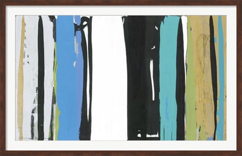 Framed Back and Forth Print
